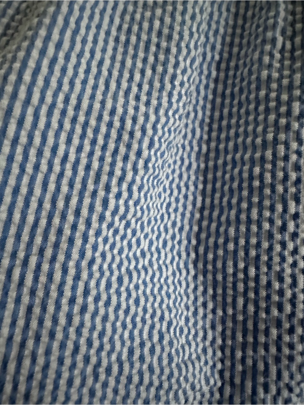 Vineyard Vines women’s Blue Striped Seersucker Tank Dress - Picture 2 of 3